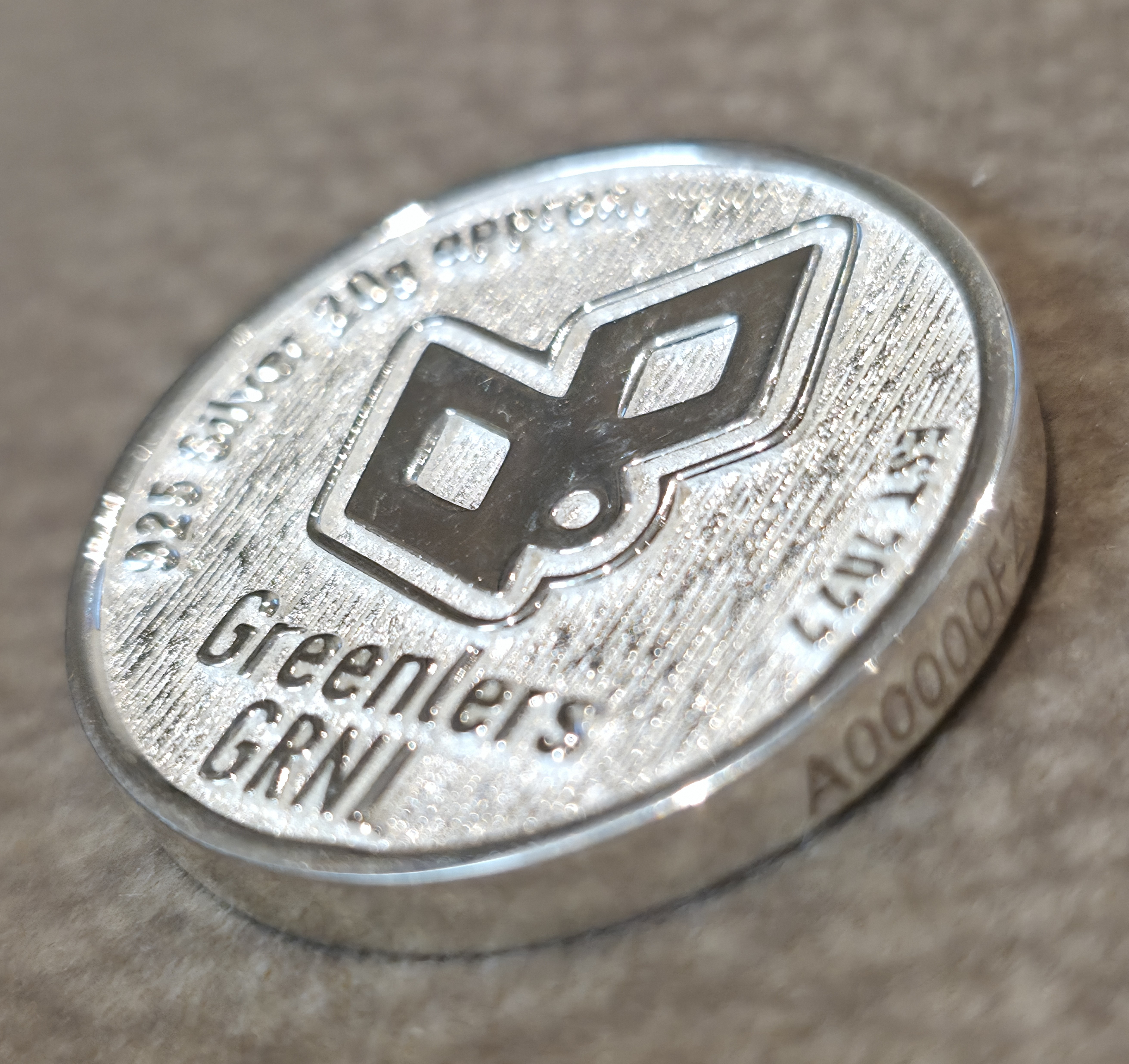 Greenlers GRNL Silver Coin